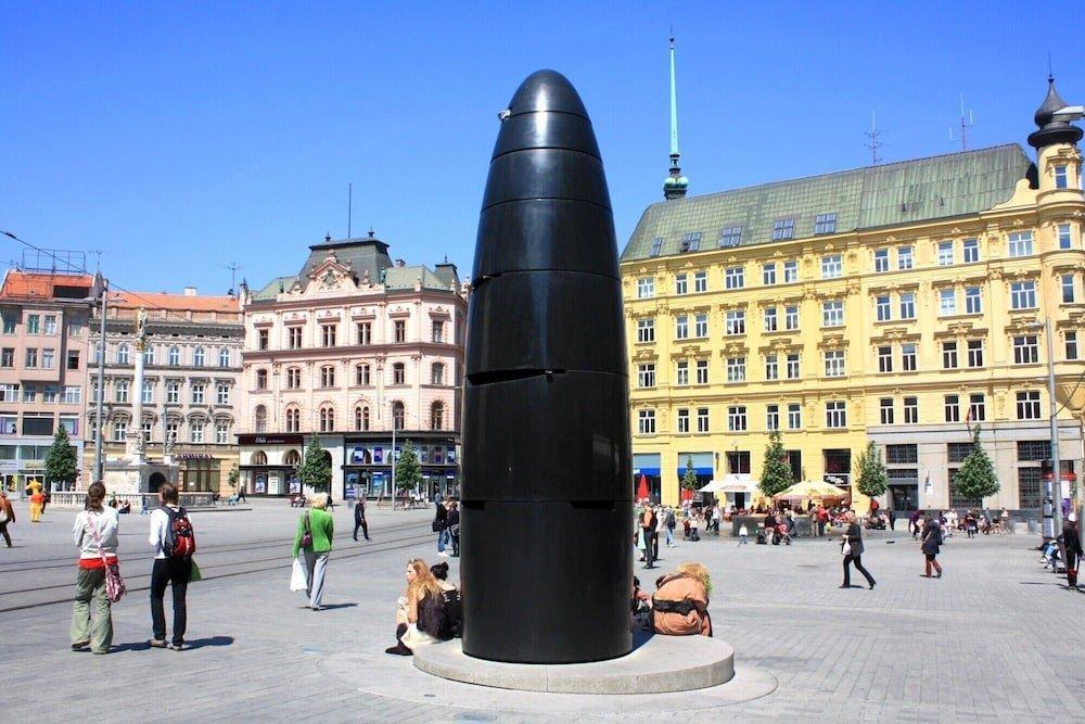 Hotel Pegas Brno Bagian luar foto